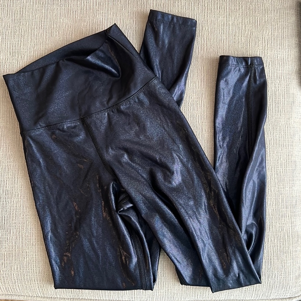 Beach Riot Black Sparkle Leggings